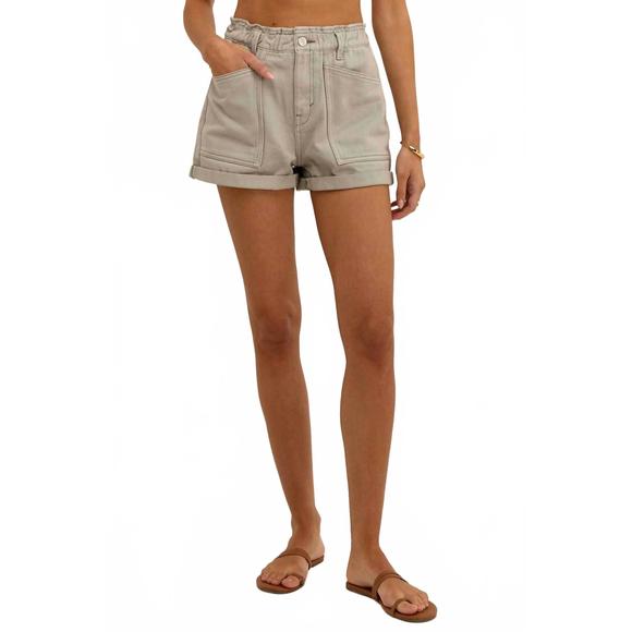 NEW Z SUPPLY odin denim shorts in pale jade - Picture 1 of 5